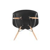 Iconic Black Eames-Style DAW Armchair | Sleek Modern Design